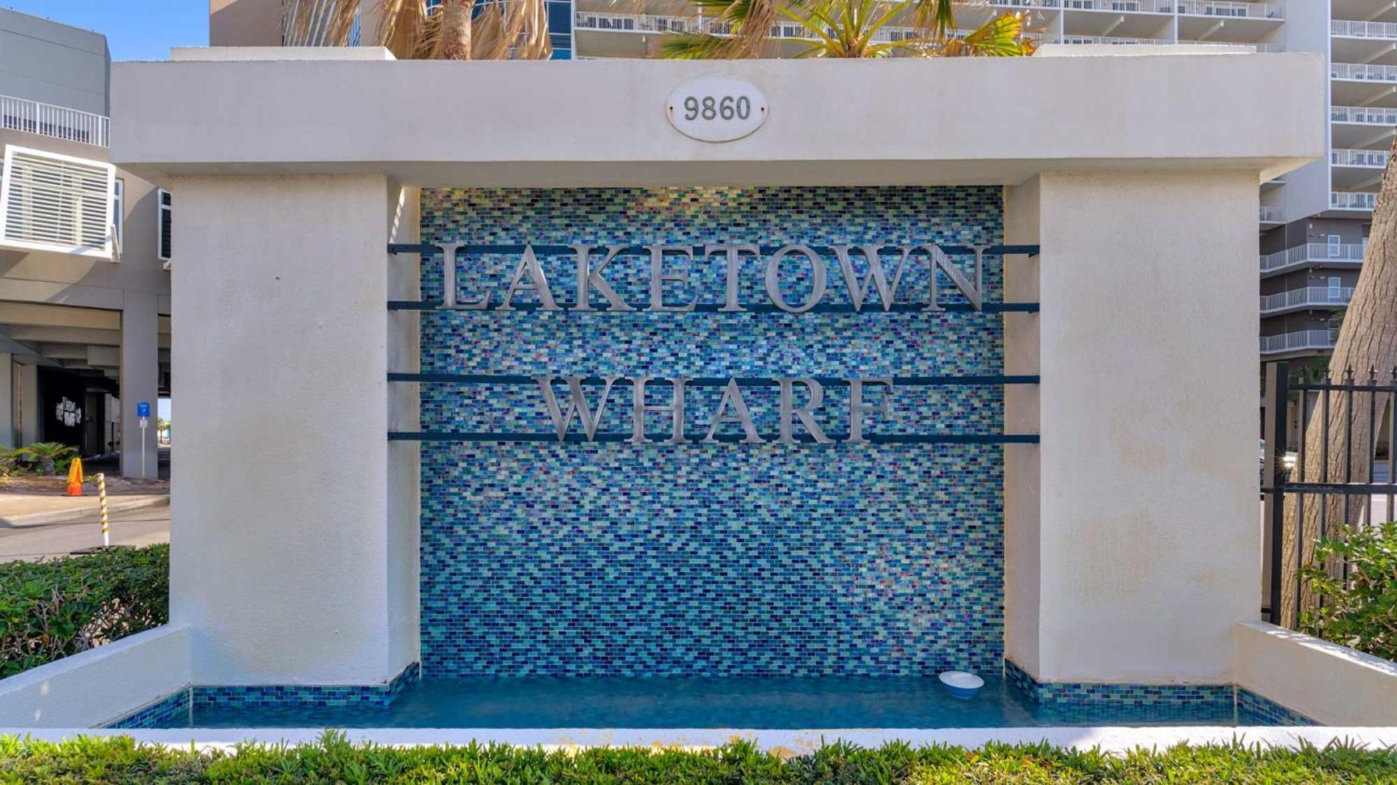 Exceptional Laketown Wharf 1816 Condo! Resort Type Amenities パナマシティービーチ エクステリア 写真